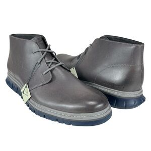 Cole Haan Zerogrand Waterproof‎ Chukka Boots Gray Men’s 10.5M New